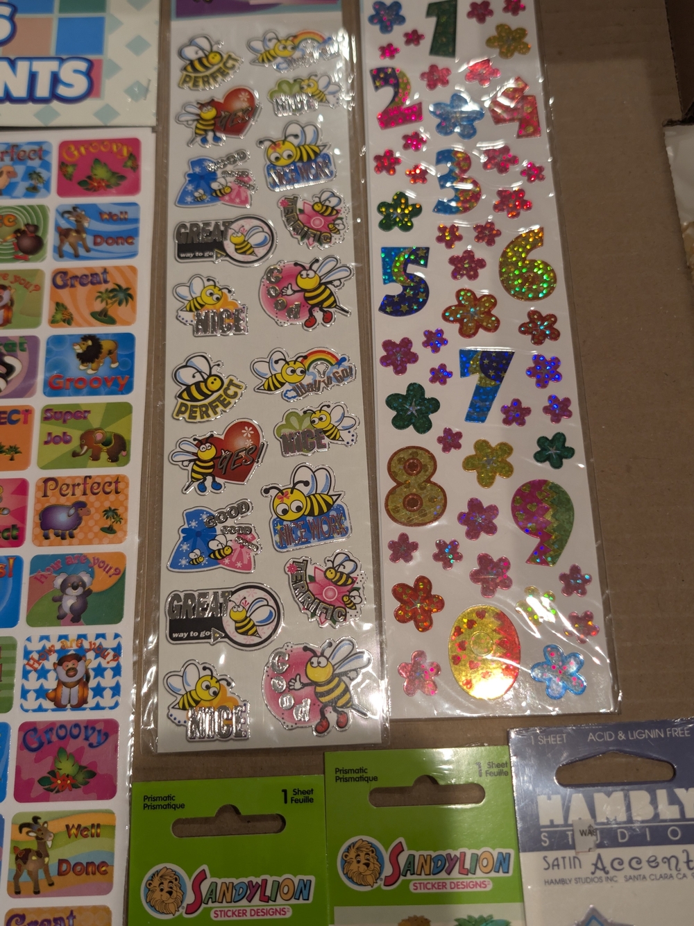 Assorted Kids Sticker Pack - Multi-Color Sheets - Picture 5 of 7